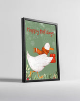 Polar Winter Landscape Poster Tablosu