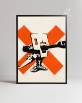 Pop Banana Poster Tablosu