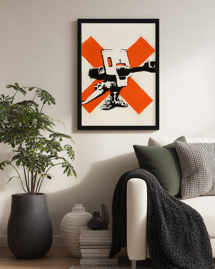 Pop Banana Poster Tablosu