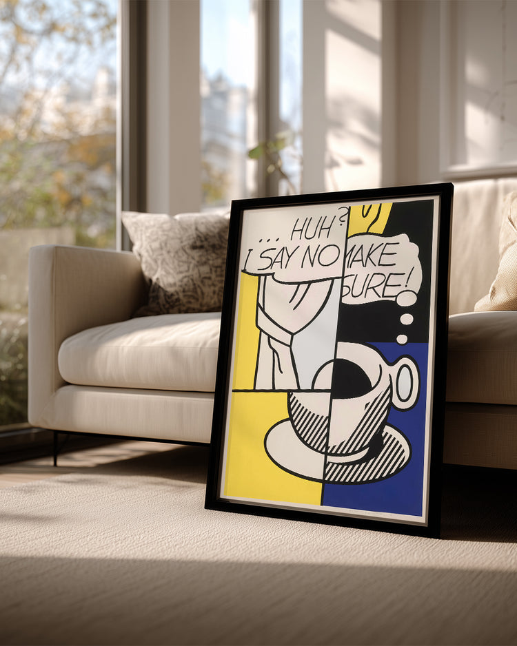 Pop Coffee Poster Tablosu