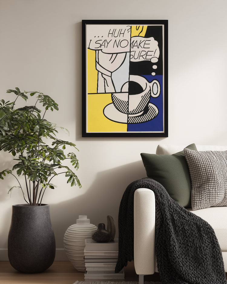 Pop Coffee Poster Tablosu