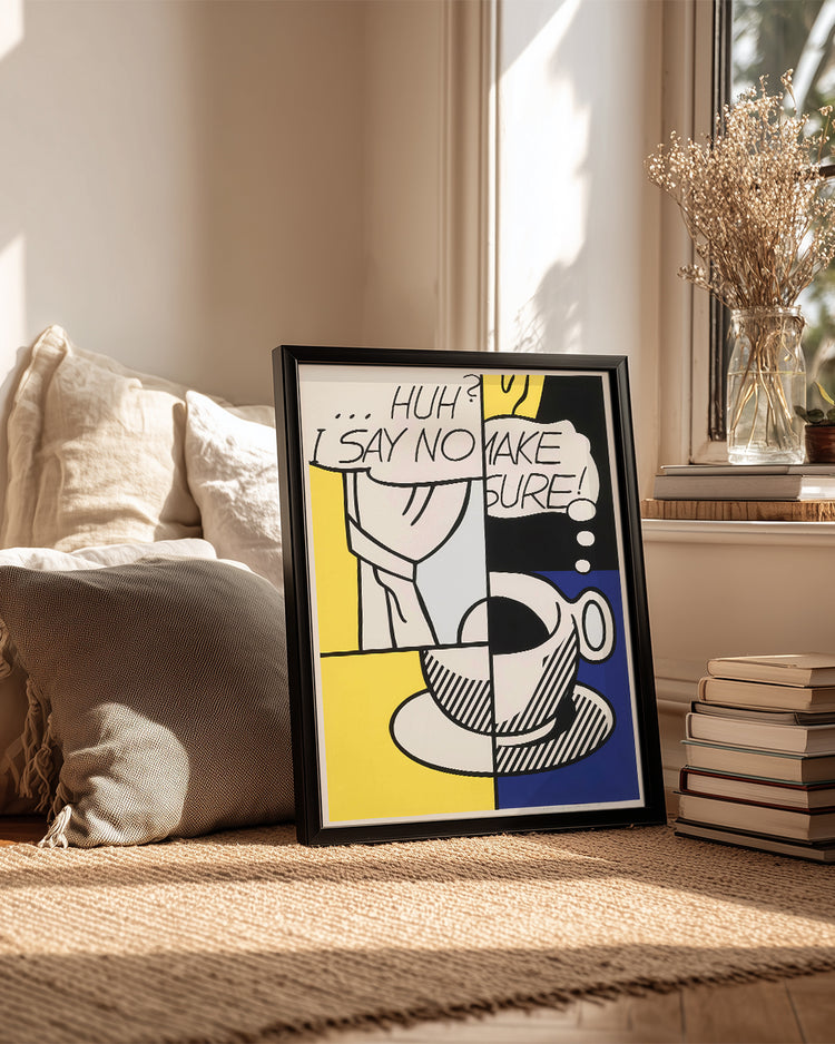 Pop Coffee Poster Tablosu