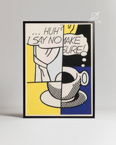 Pop Coffee Poster Tablosu