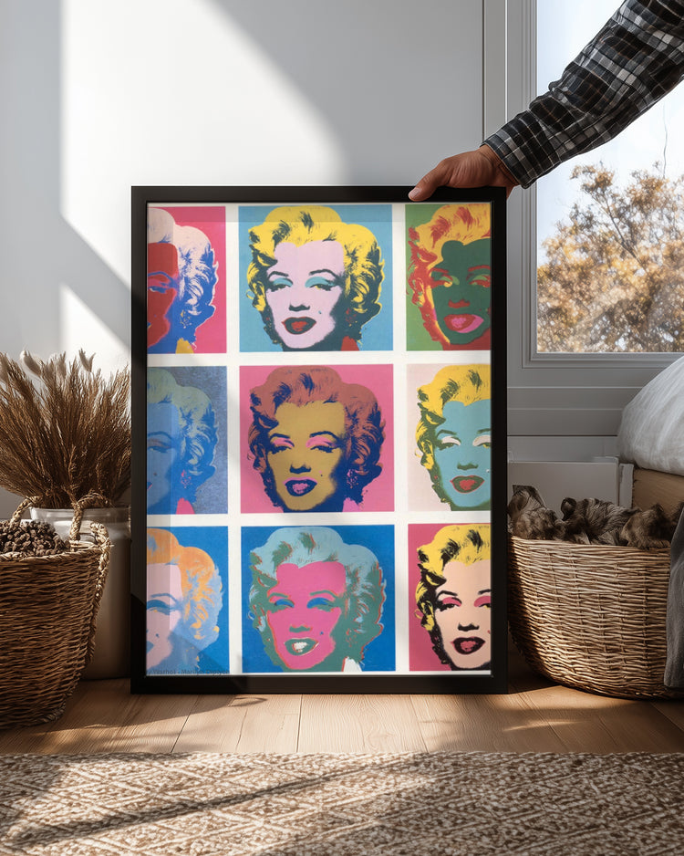 Pop Marilyn Poster Tablosu