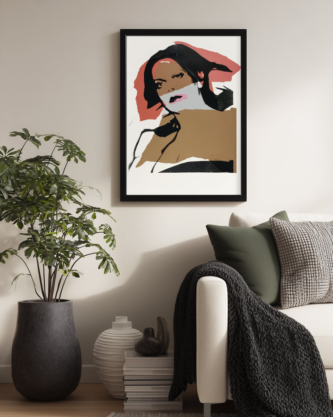 Pop Portrait1 Poster Tablosu