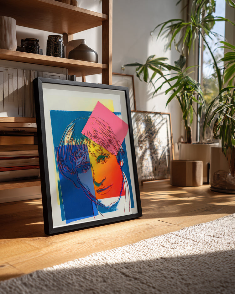 Pop Portrait Poster Tablosu