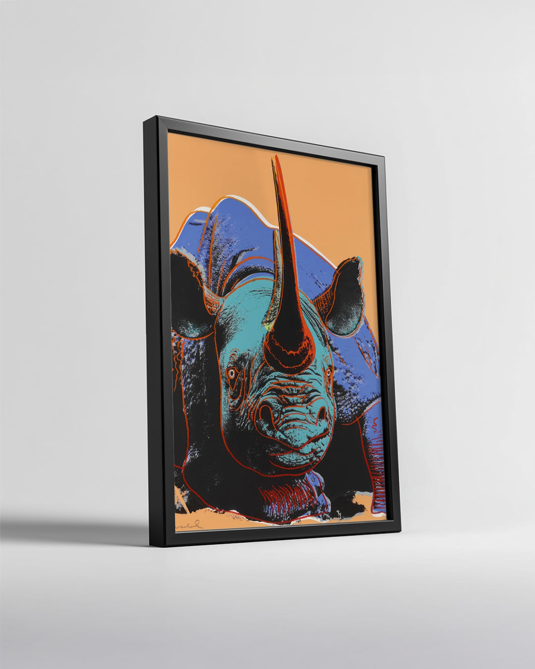 Pop Rhino Poster Tablosu