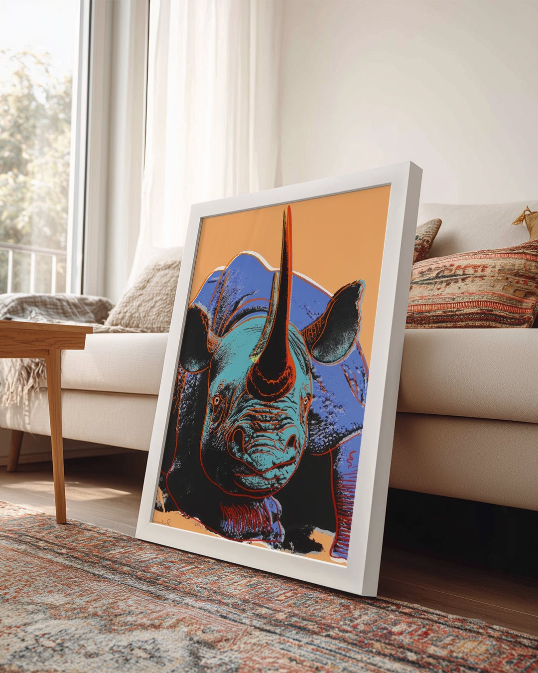 Pop Rhino Poster Tablosu