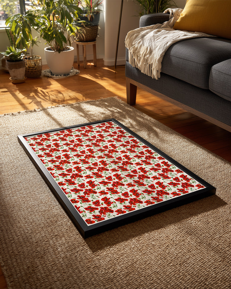 Poppy Field Poster Tablosu