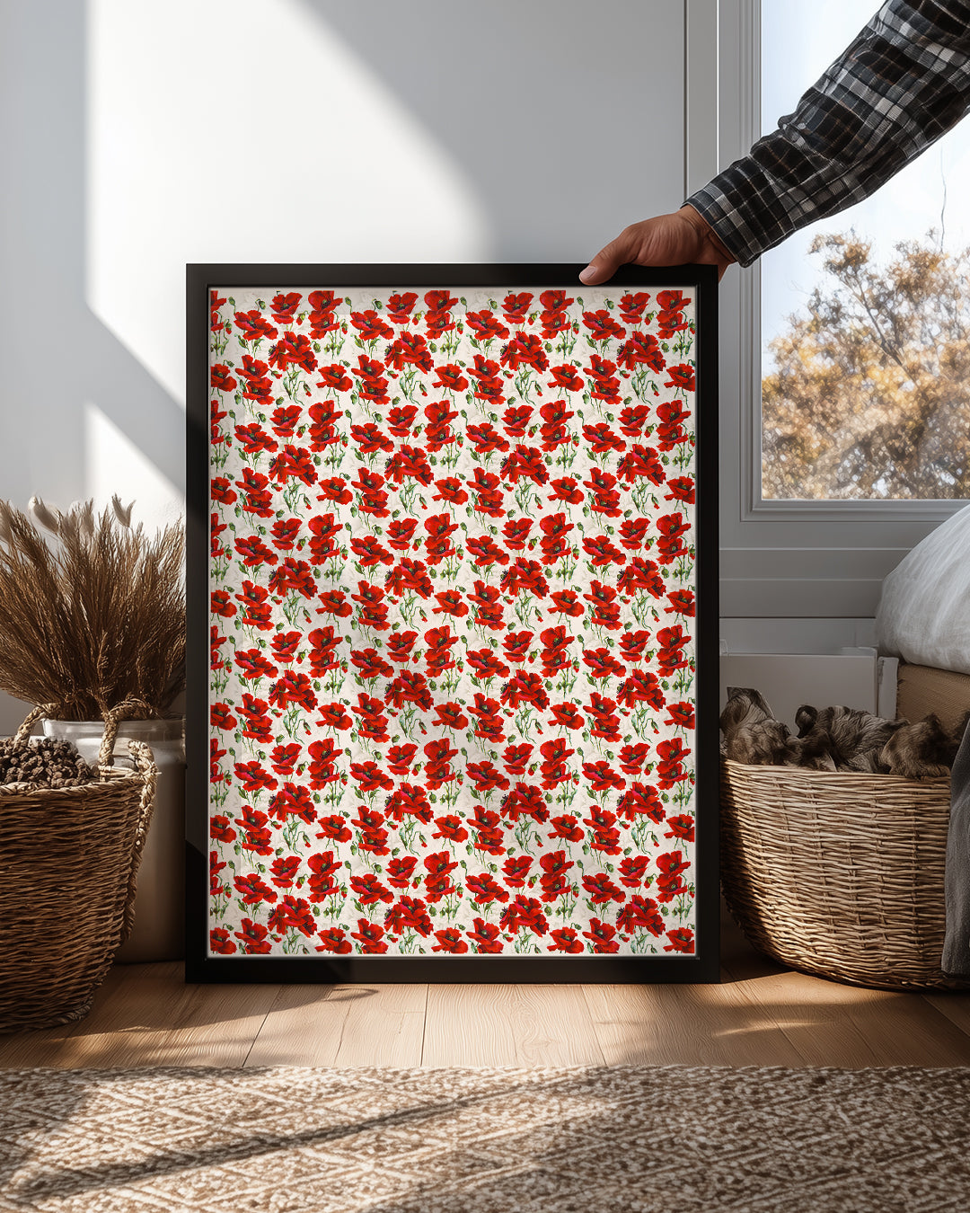 Poppy Field Poster Tablosu