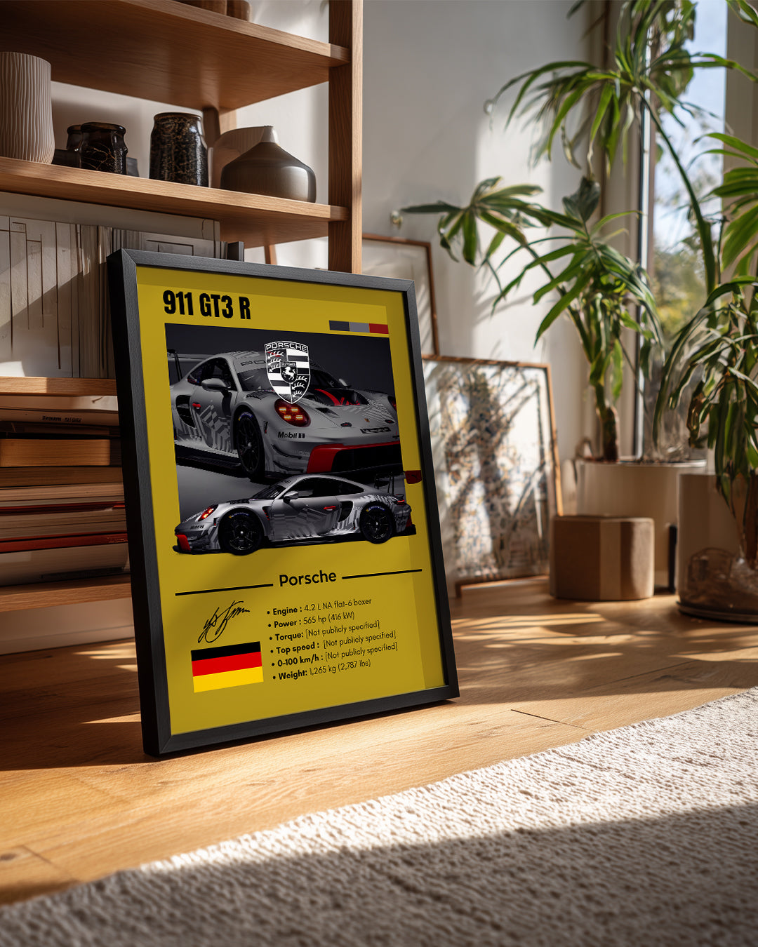 Porsche 911 GT3 R Poster Tablosu