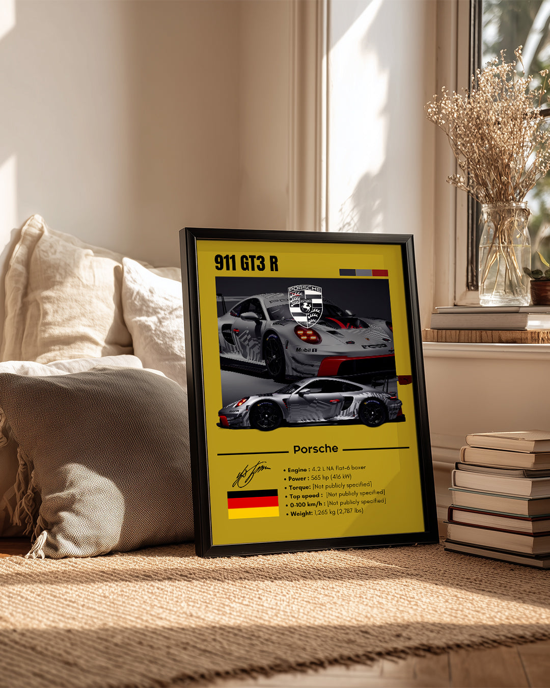 Porsche 911 GT3 R Poster Tablosu