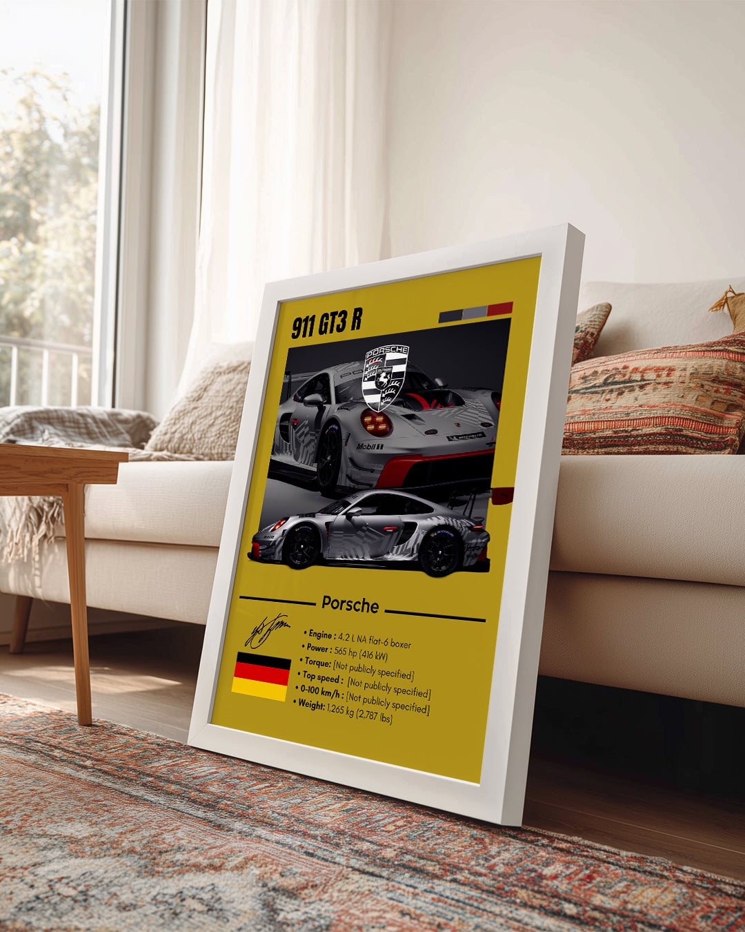 Porsche 911 GT3 R Poster Tablosu