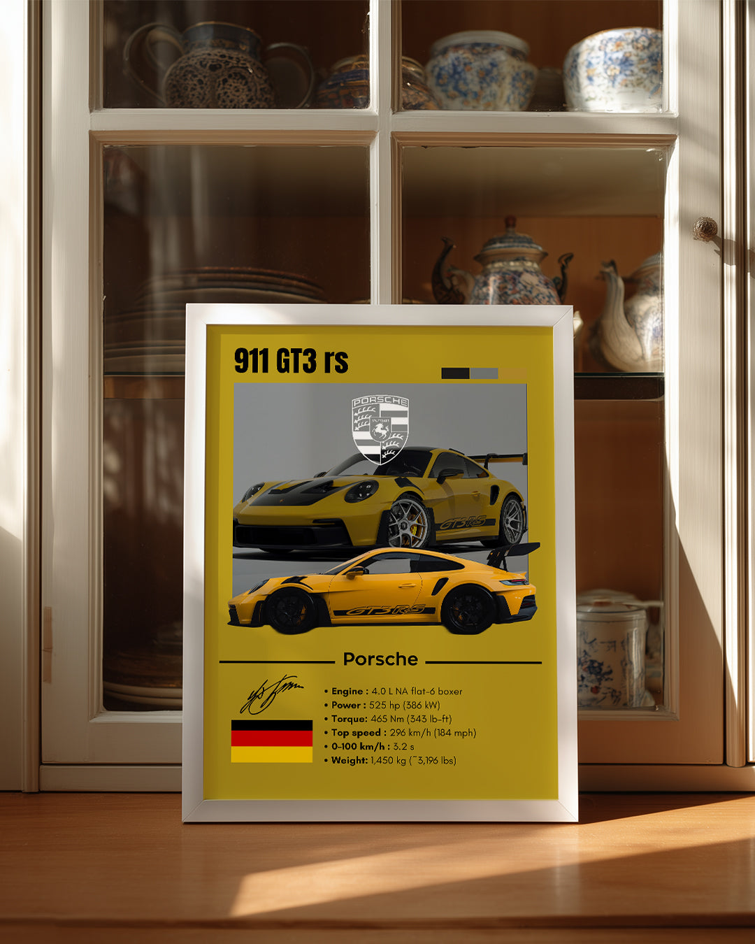 Porsche 911 Gt3rs Poster Tablosu