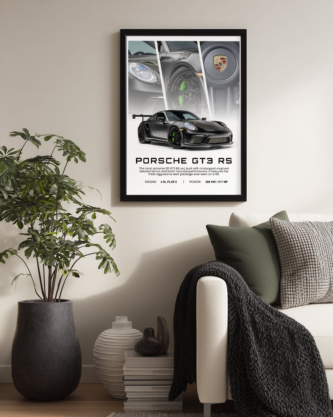 Porsche GT3 RS Poster Tablosu