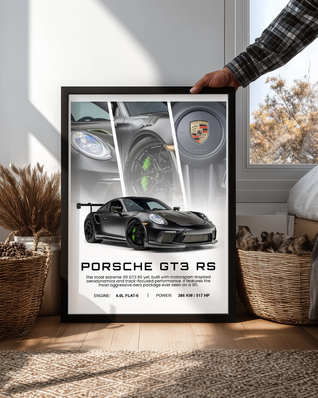 Porsche GT3 RS Poster Tablosu