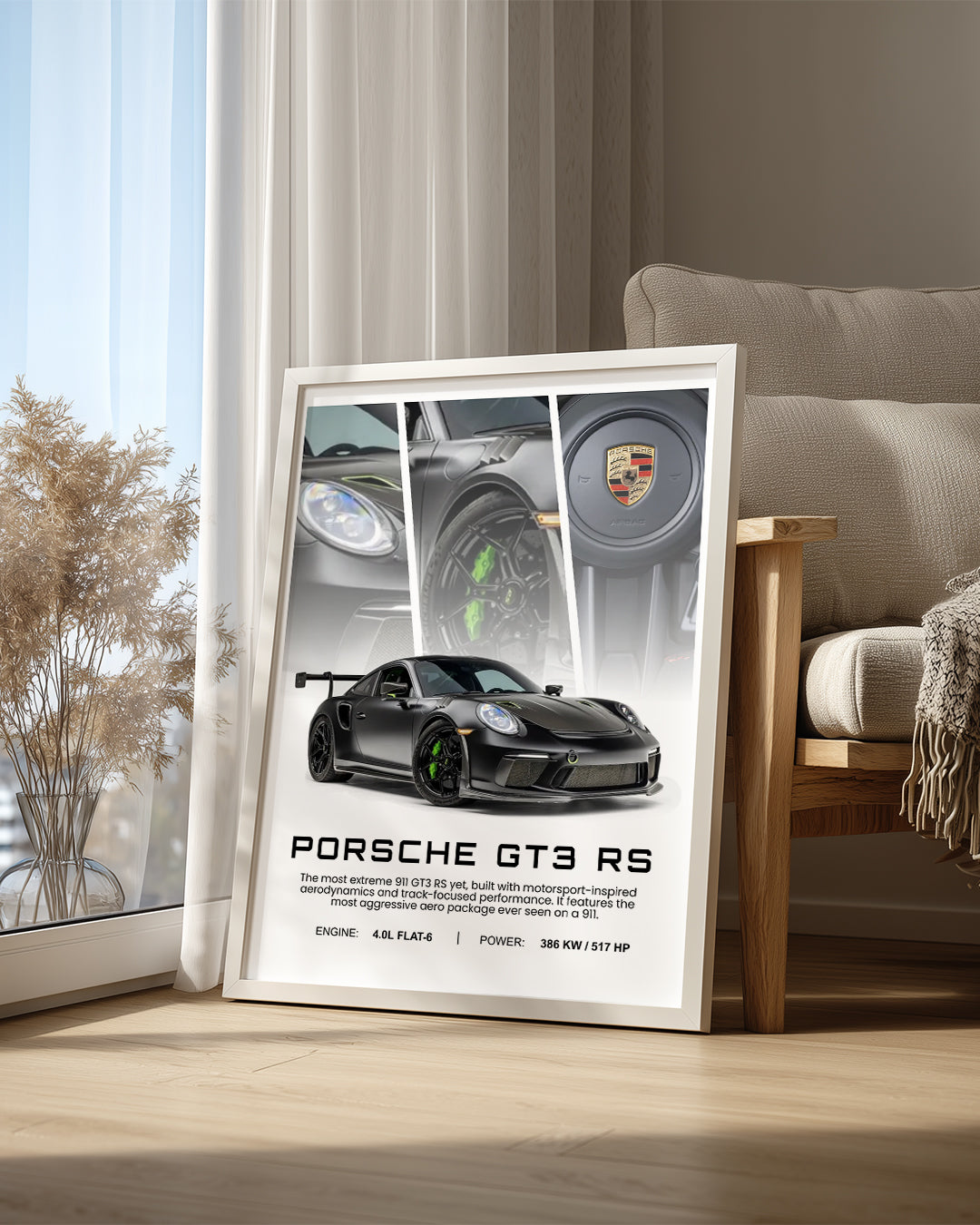 Porsche GT3 RS Poster Tablosu