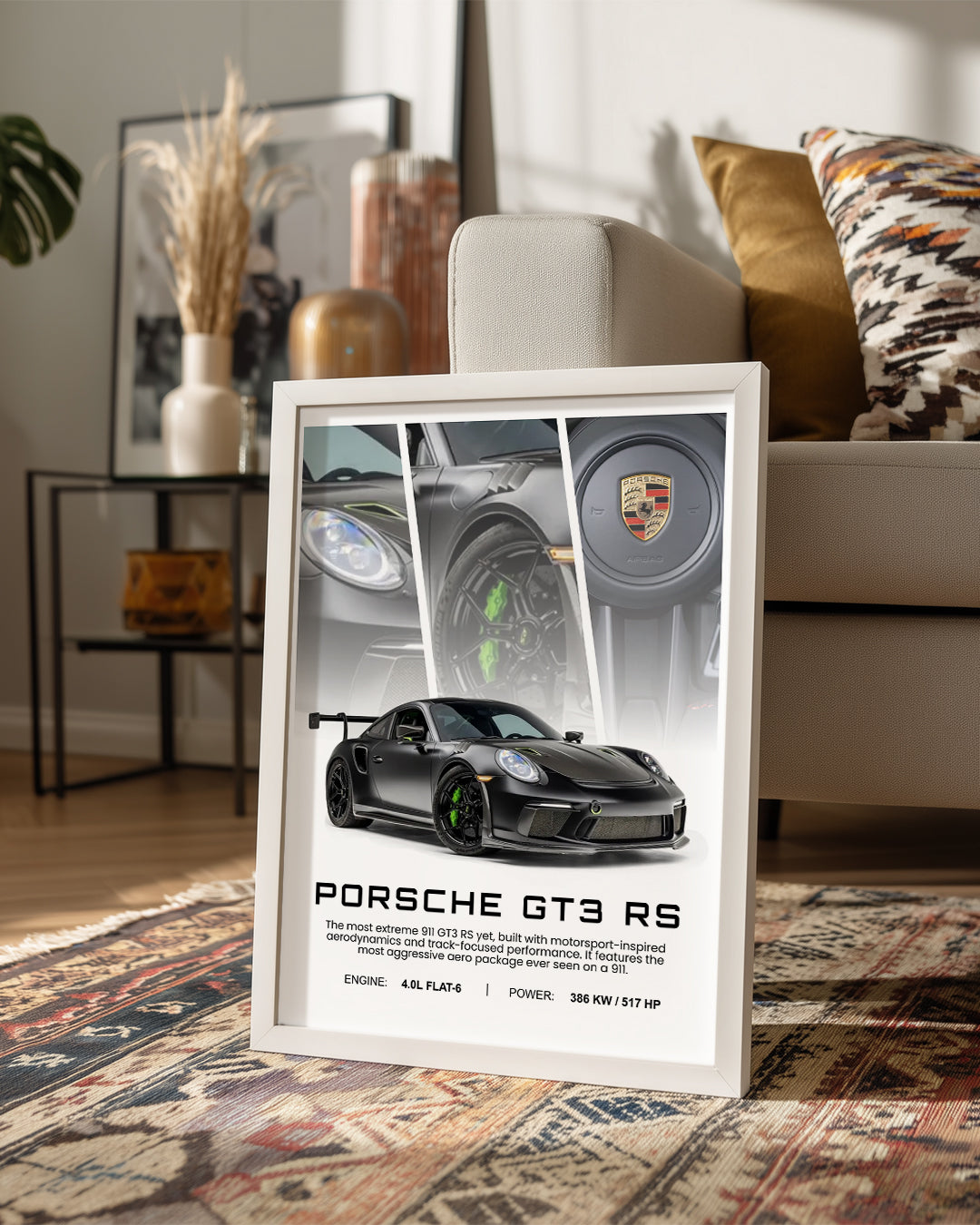 Porsche GT3 RS Poster Tablosu