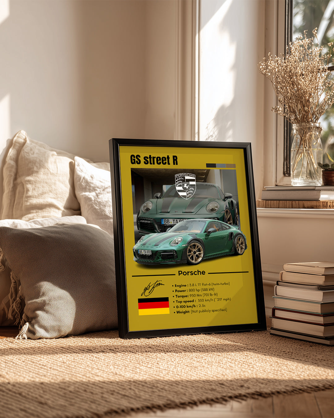 Porsche Gt street R Poster Tablosu