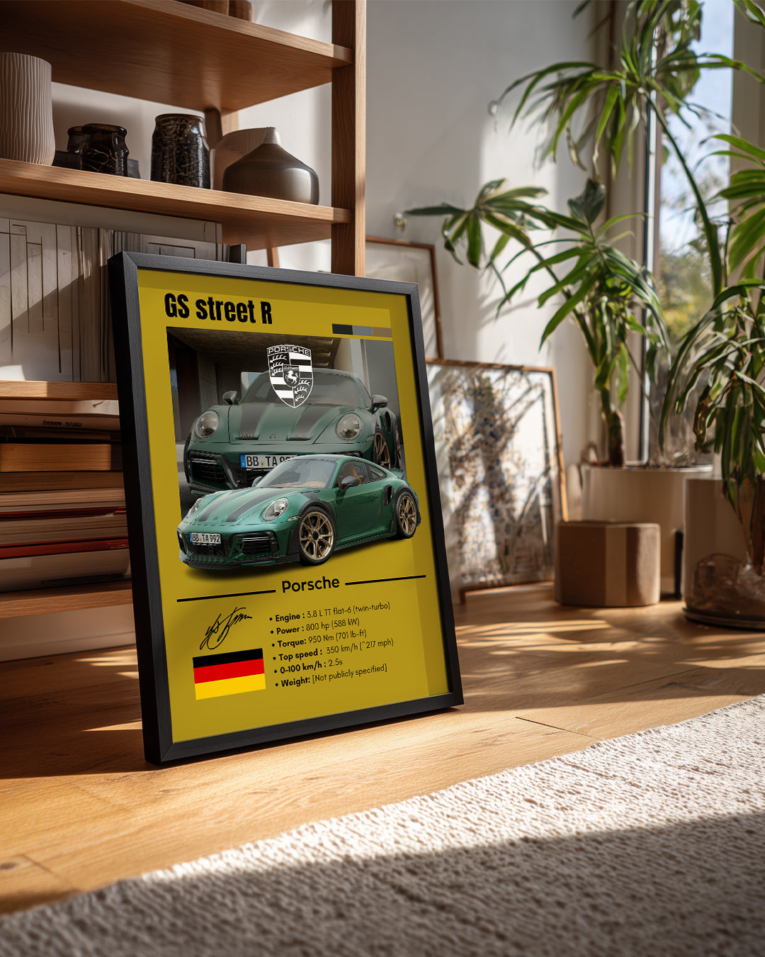 Porsche Gt street R Poster Tablosu