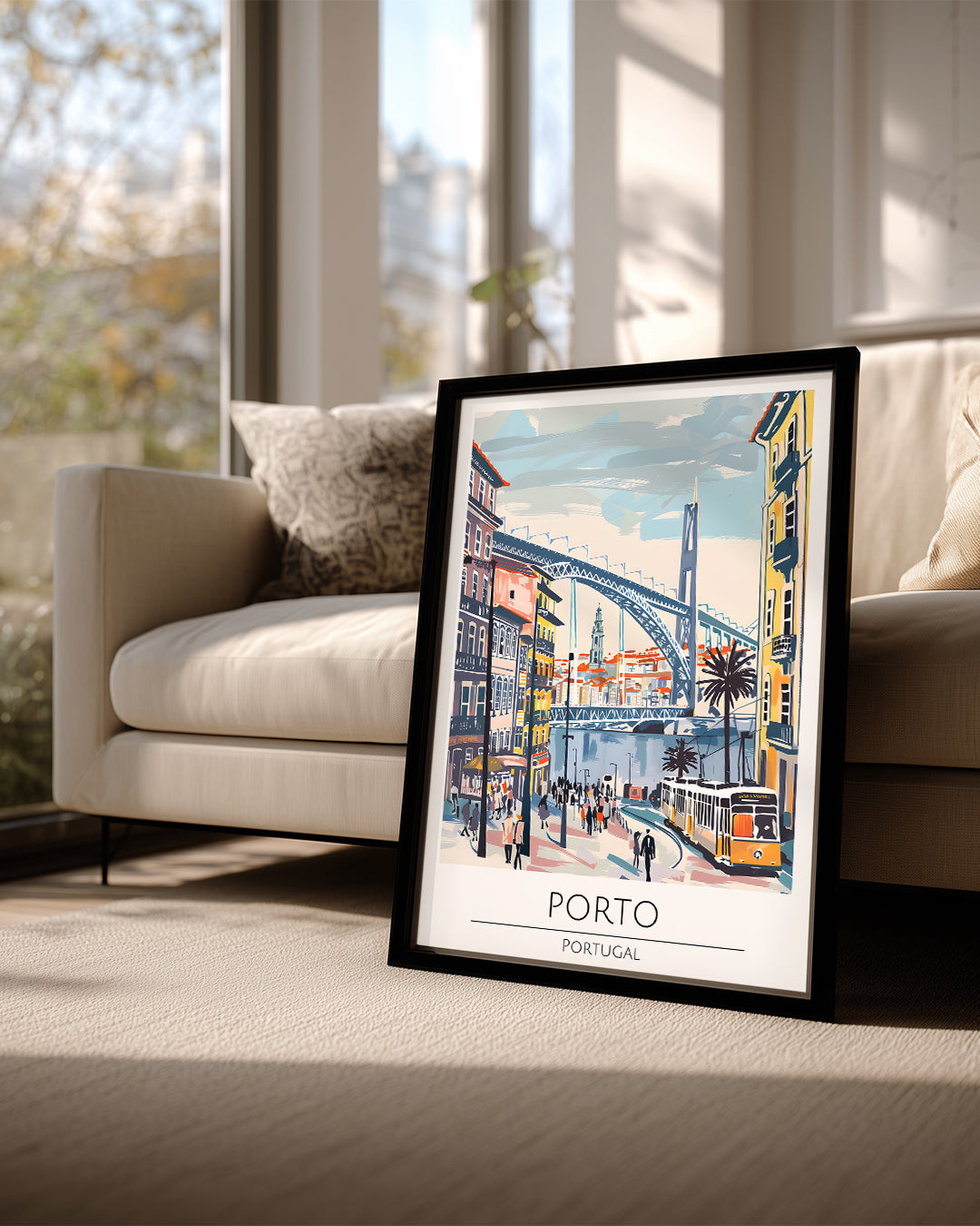 Porto Portekiz Poster Tablosu