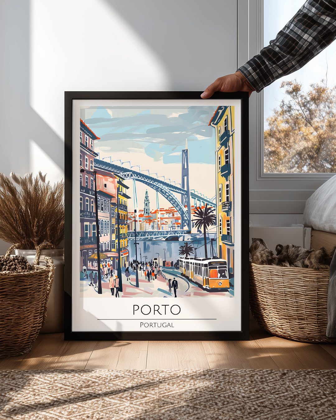 Porto Portekiz Poster Tablosu