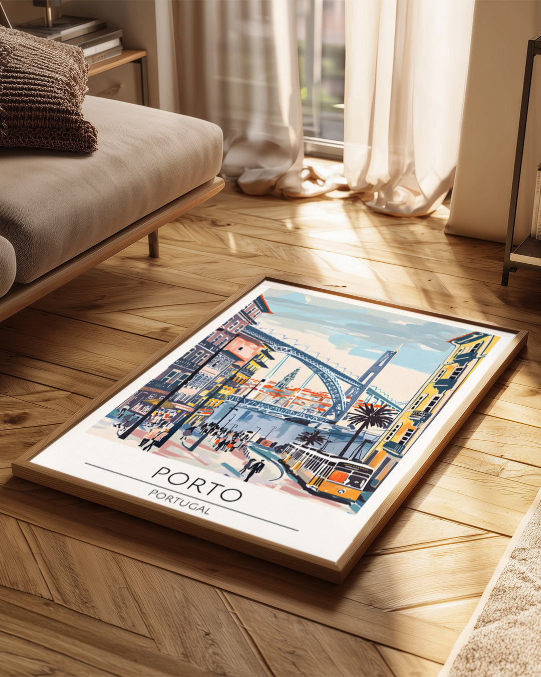 Porto Portekiz Poster Tablosu