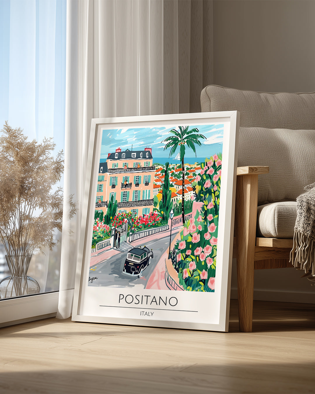 Positano İtalya Poster Tablosu