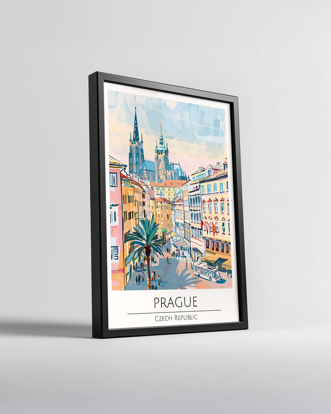 Prag Çekya Poster Tablosu