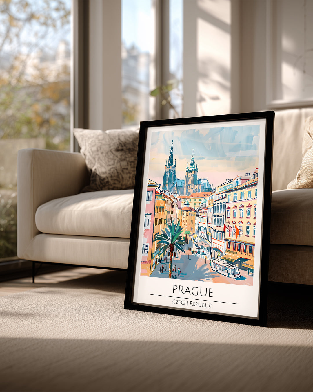 Prag Çekya Poster Tablosu