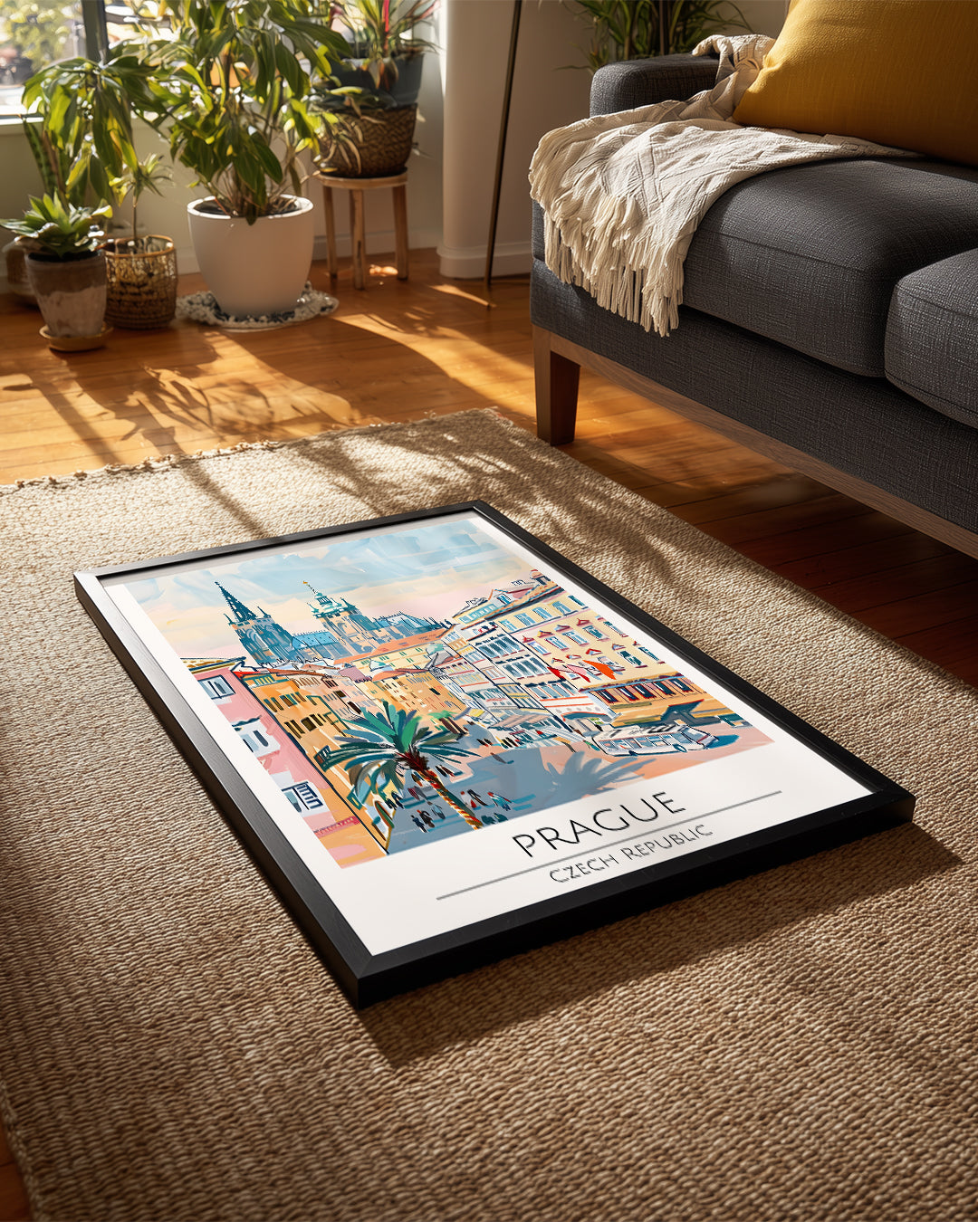 Prag Çekya Poster Tablosu