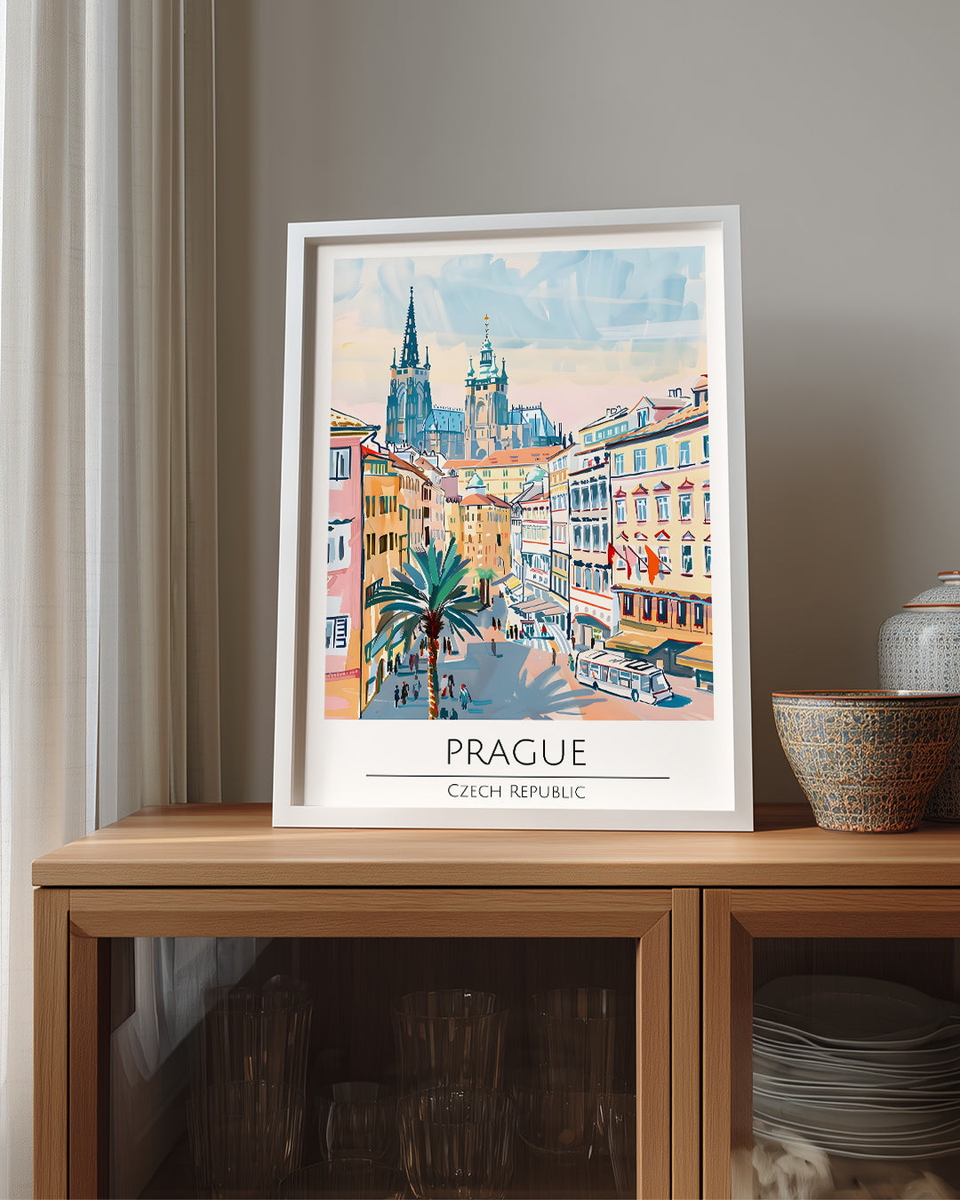 Prag Çekya Poster Tablosu