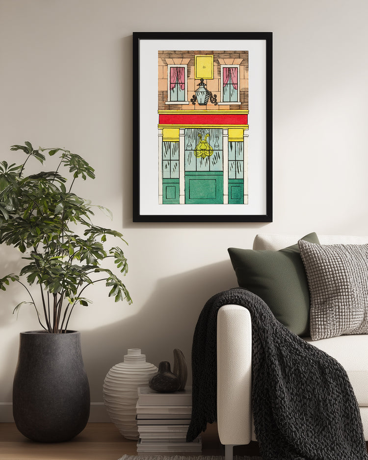 Pub Front Poster Tablosu