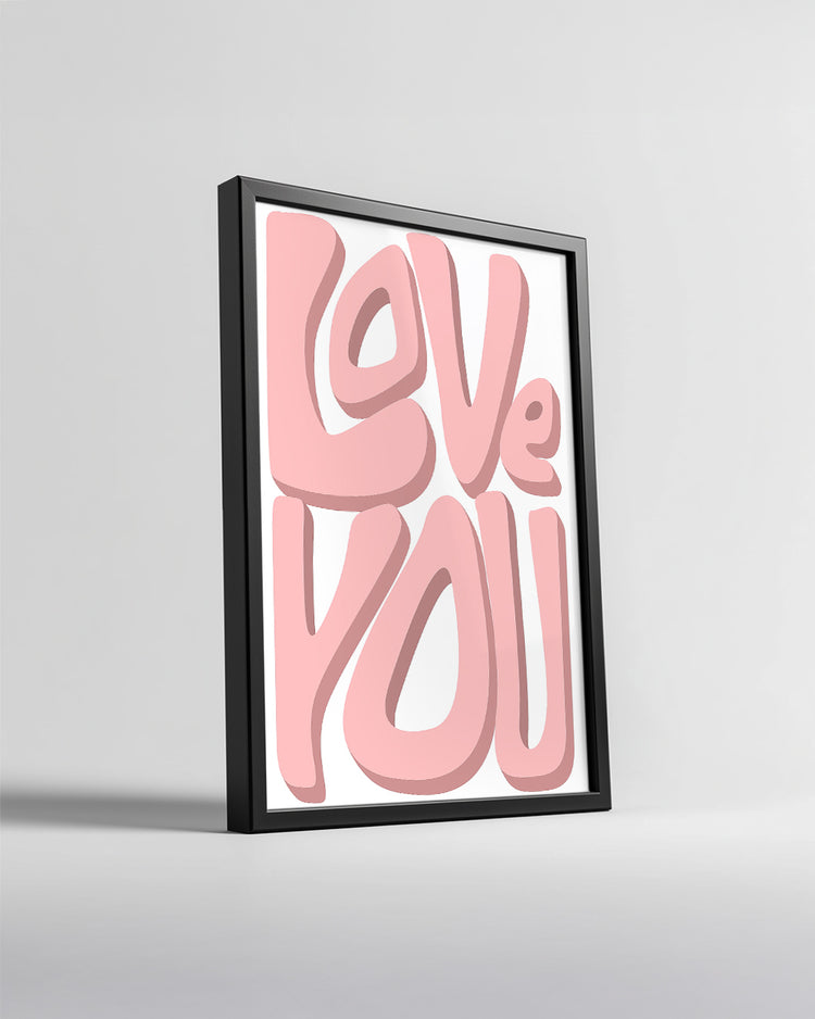 Puffy Love Poster Tablosu