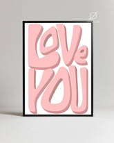 Puffy Love Poster Tablosu