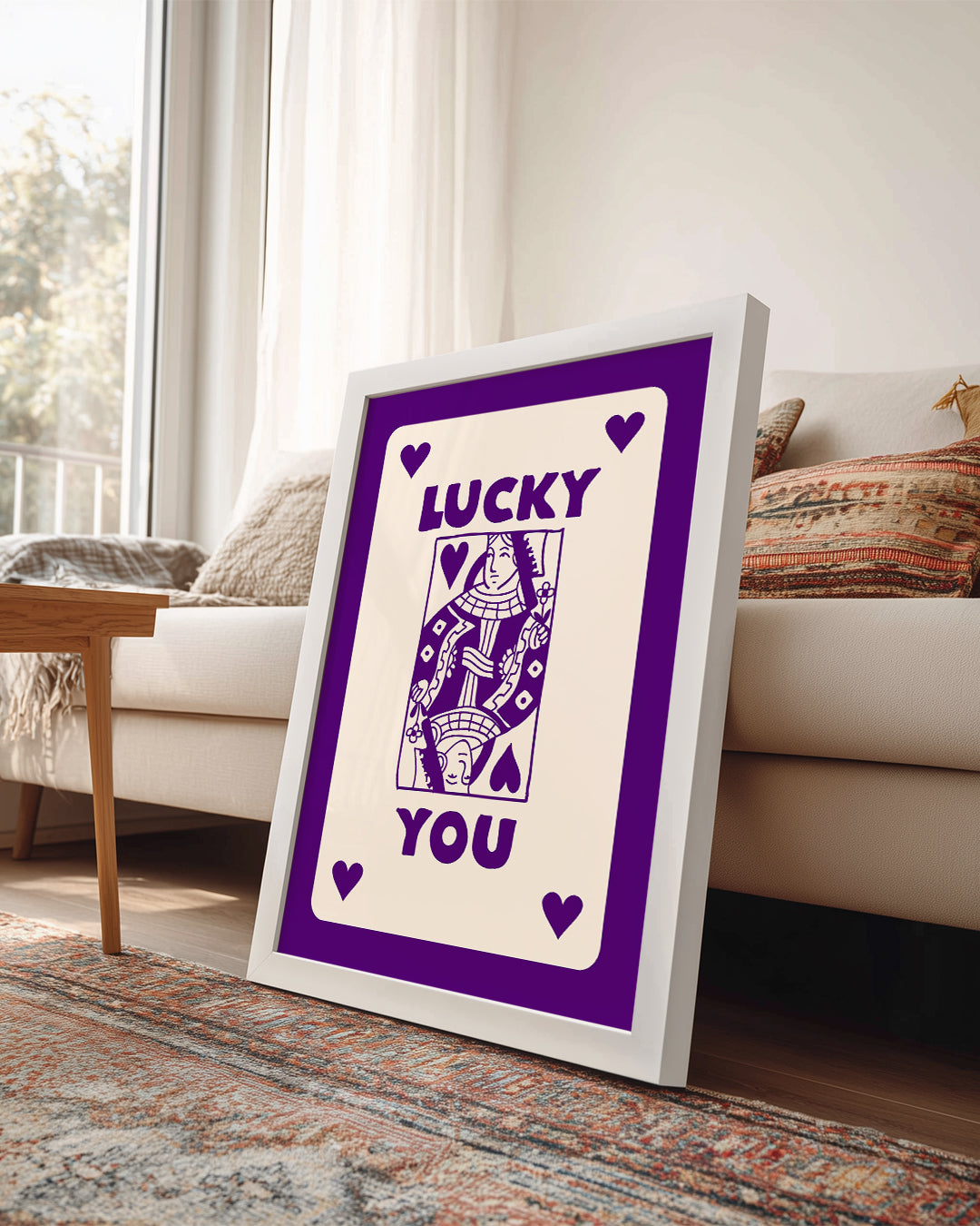 Purple Queen Poster Tablosu