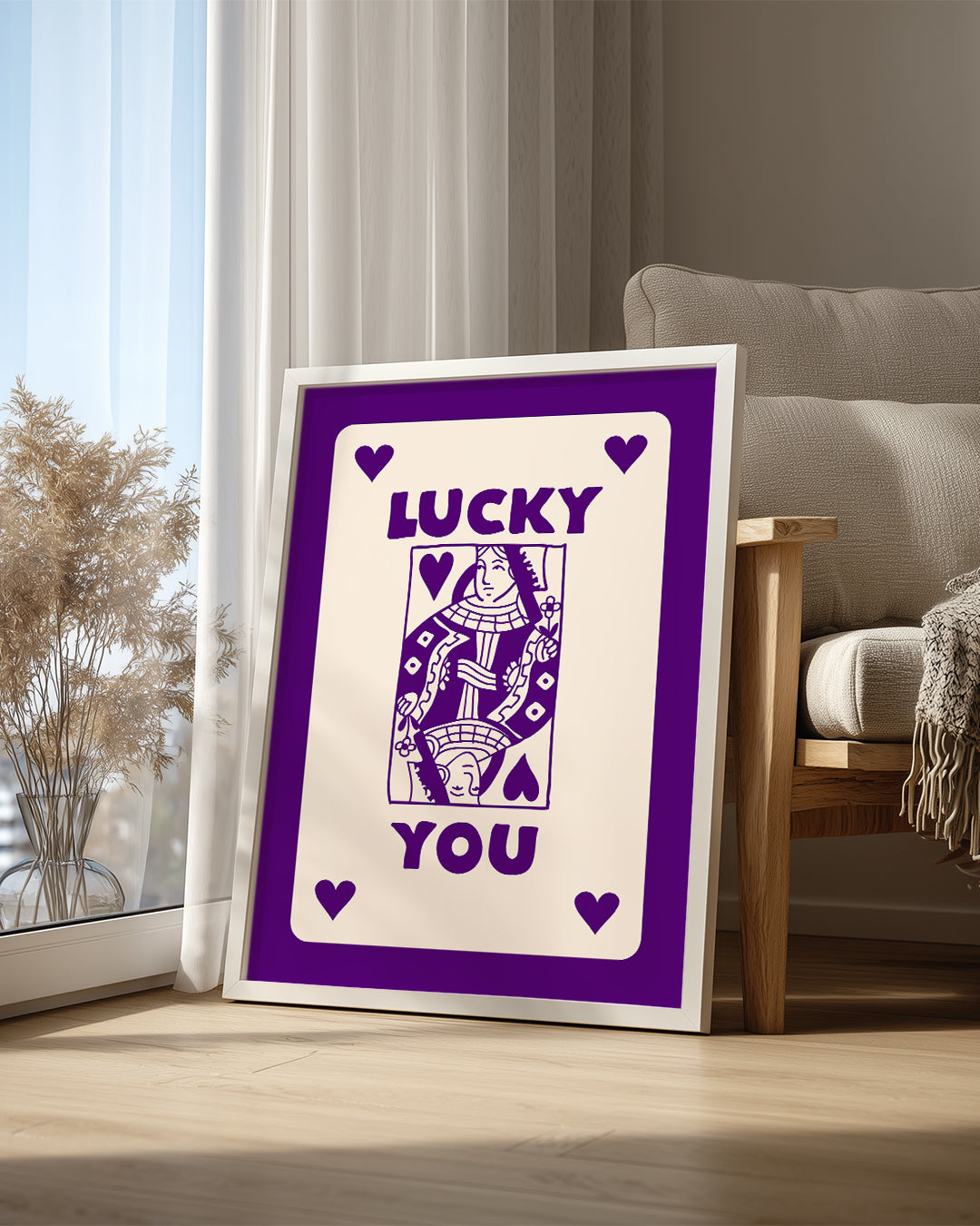 Purple Queen Poster Tablosu