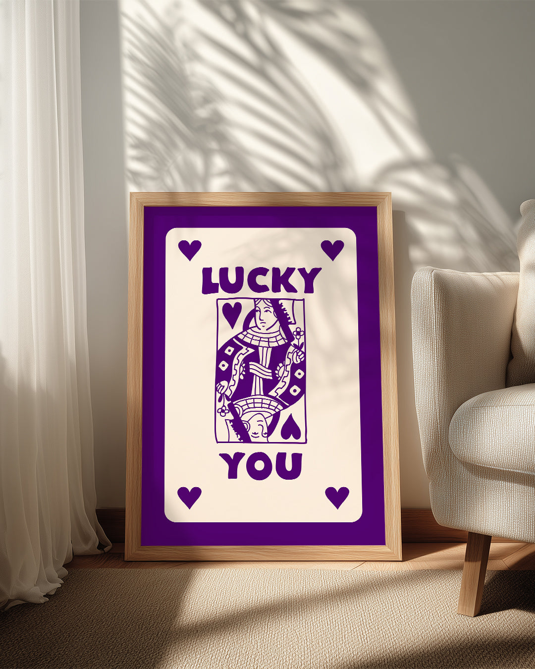 Purple Queen Poster Tablosu