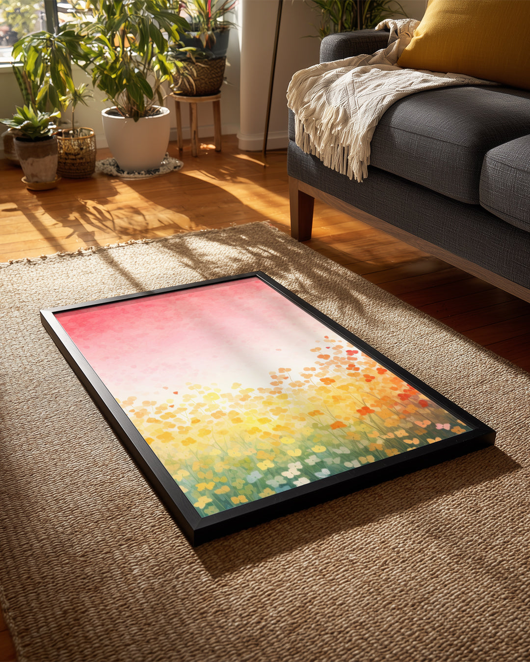 Rainbow Field Poster Tablosu