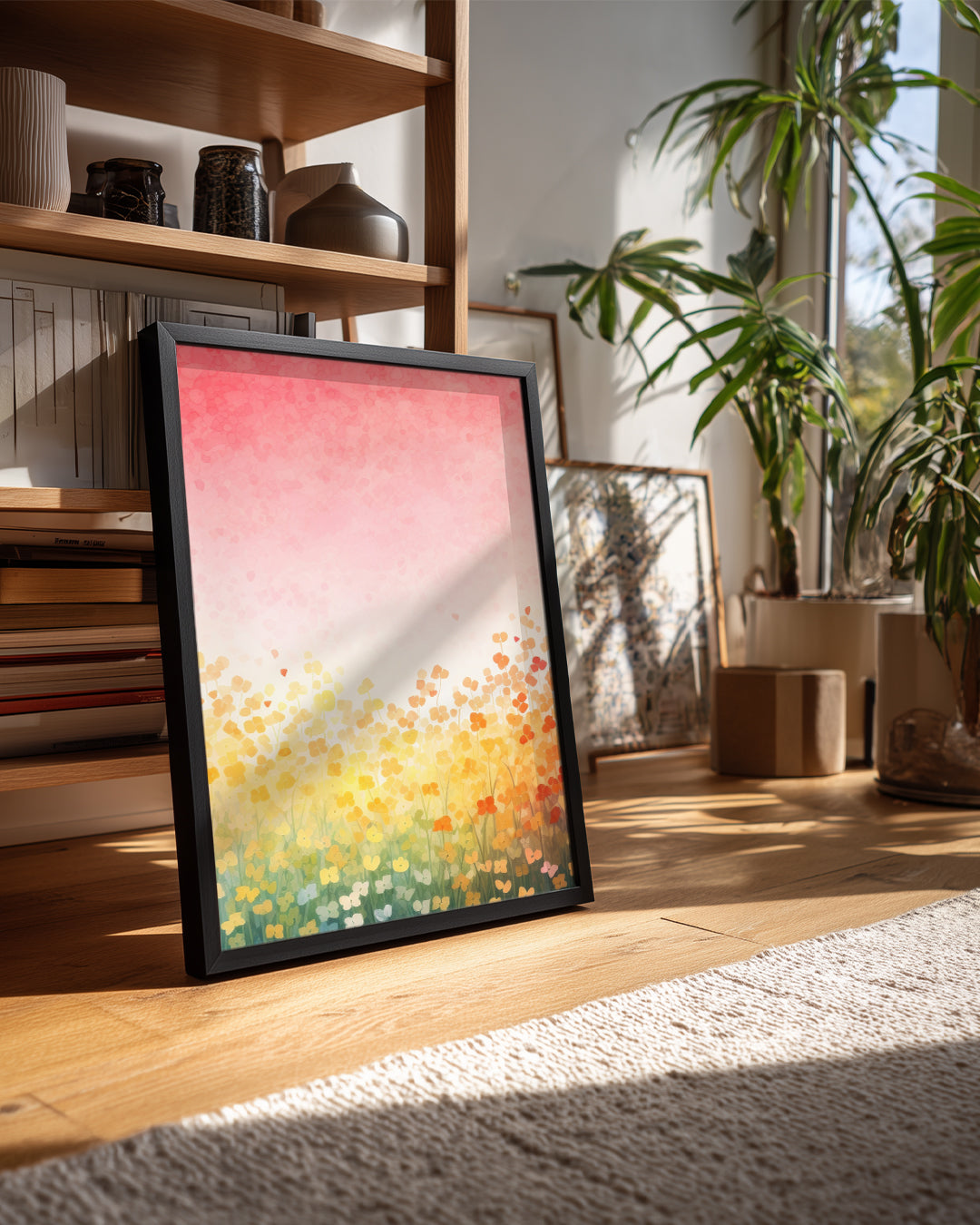 Rainbow Field Poster Tablosu