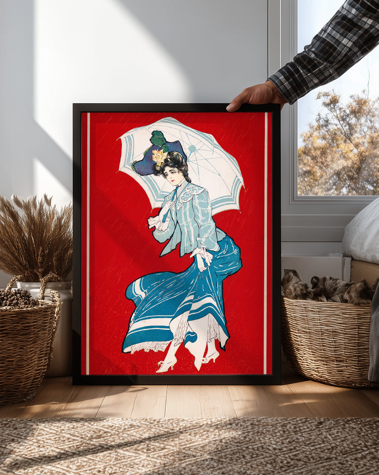 Rainy Daisy Poster Tablosu