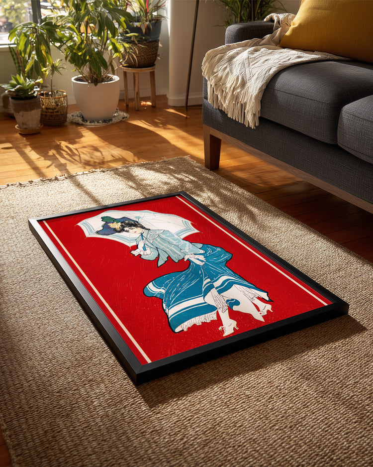 Rainy Daisy Poster Tablosu