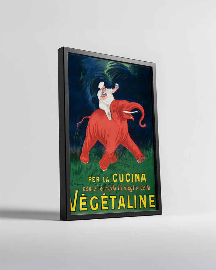 Red Elephant Poster Tablosu