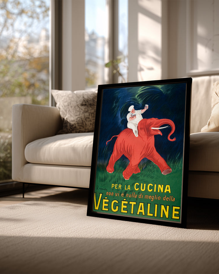 Red Elephant Poster Tablosu