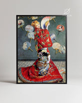 Red Fan Poster Tablosu