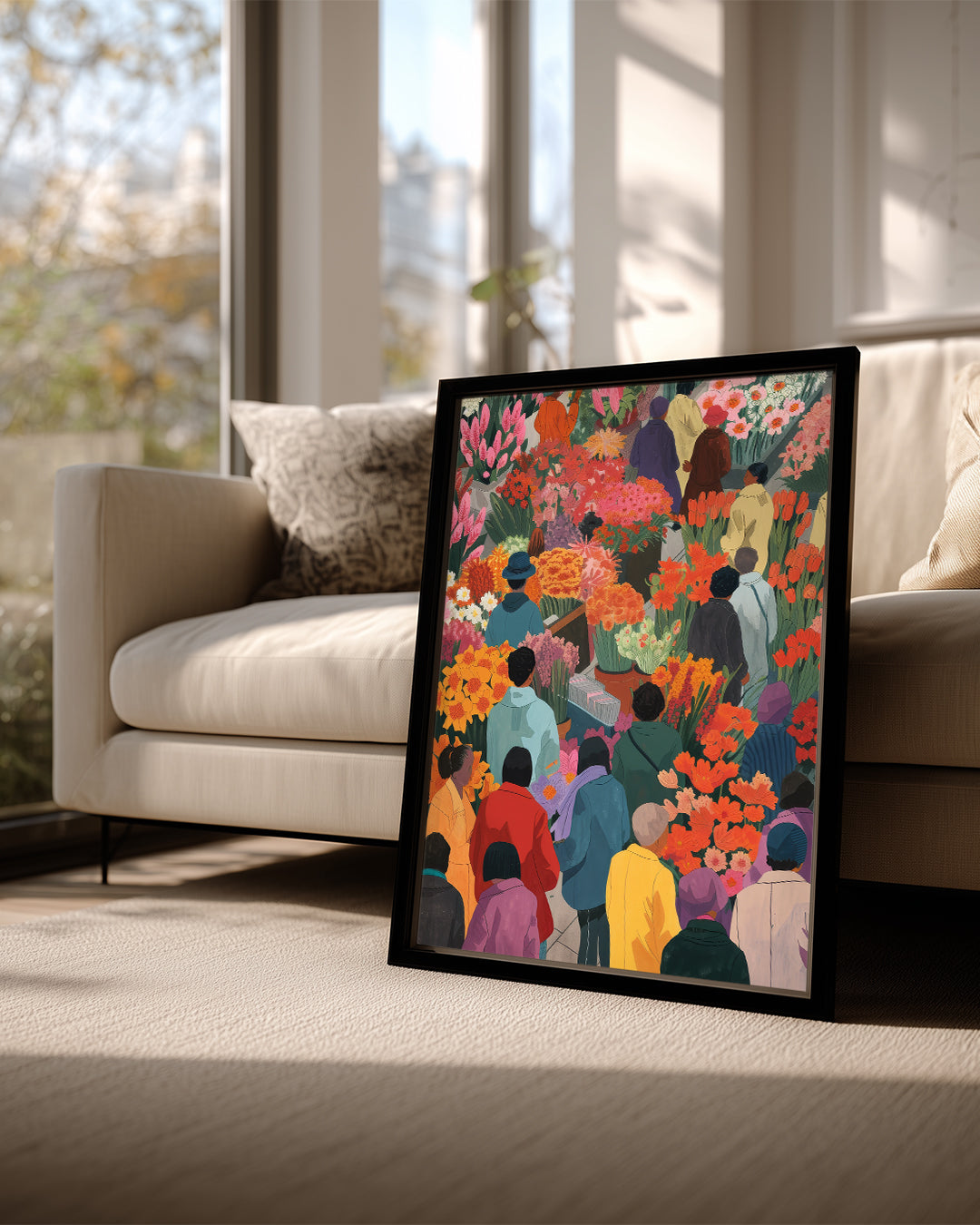 Red Lily Poster Tablosu