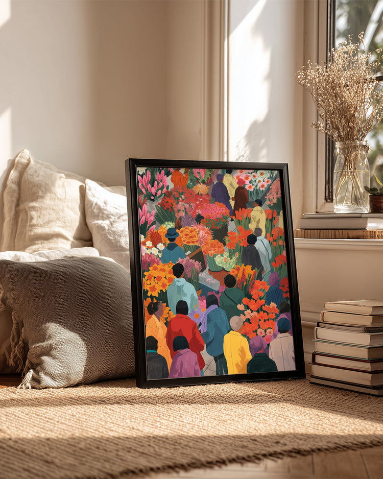 Red Lily Poster Tablosu