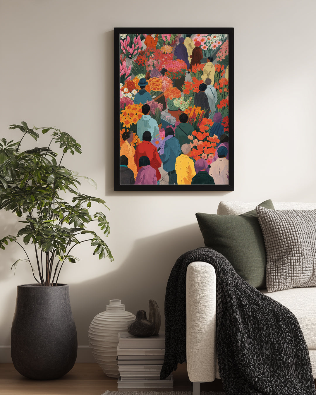 Red Lily Poster Tablosu