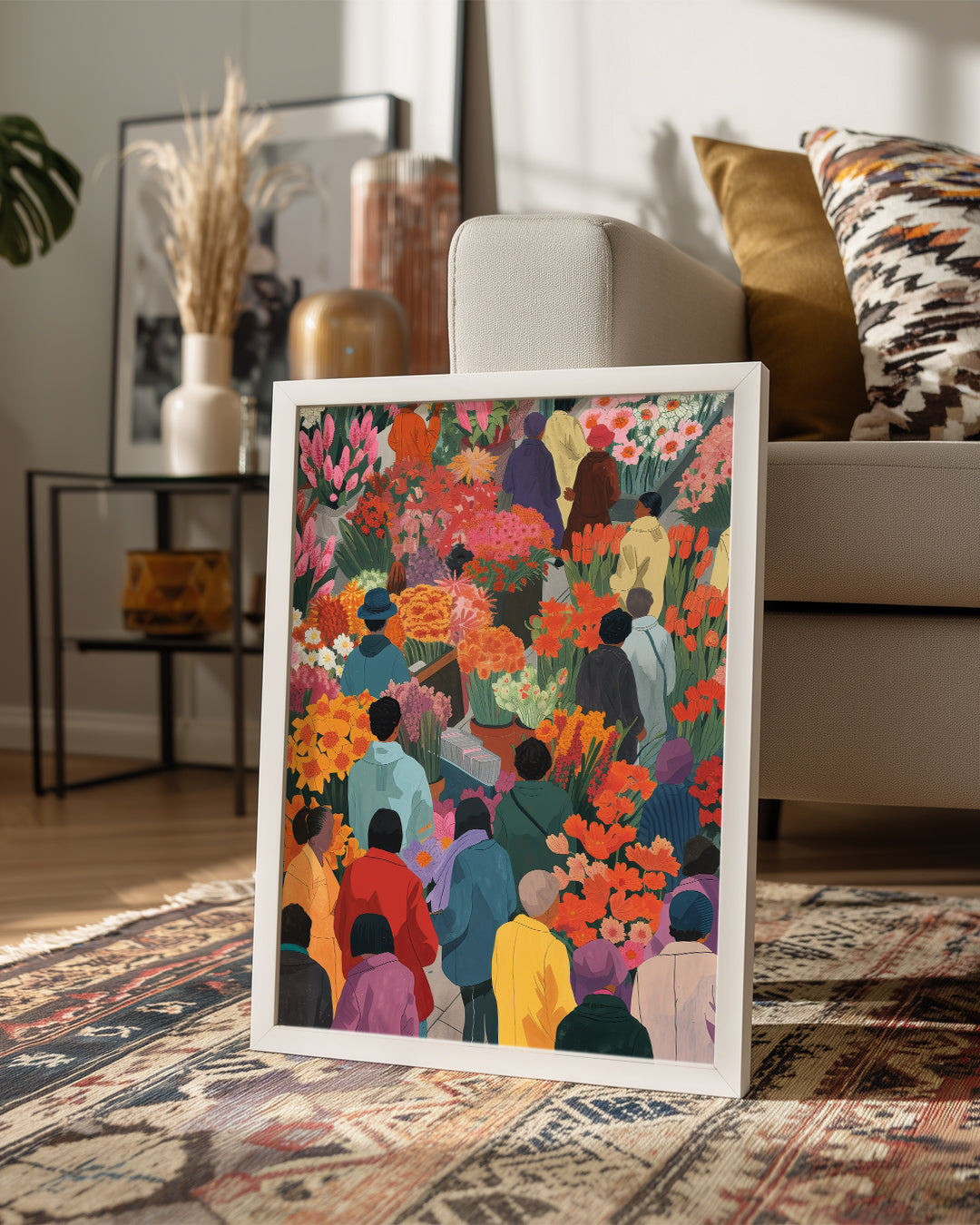 Red Lily Poster Tablosu