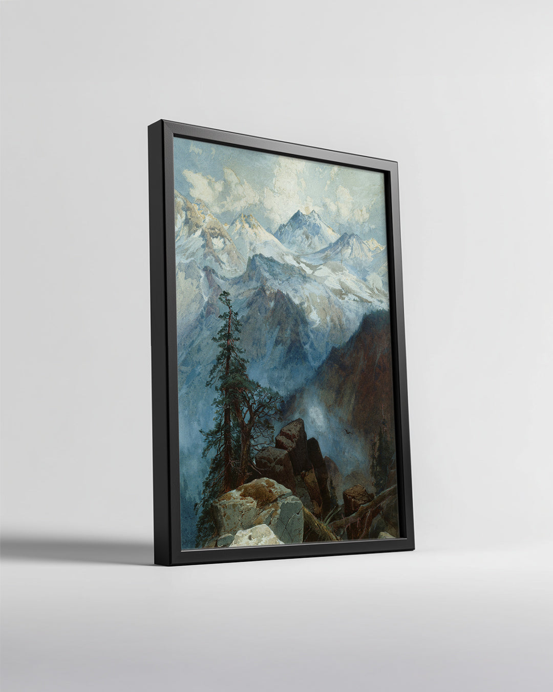 Red Ornament Tree Poster Tablosu